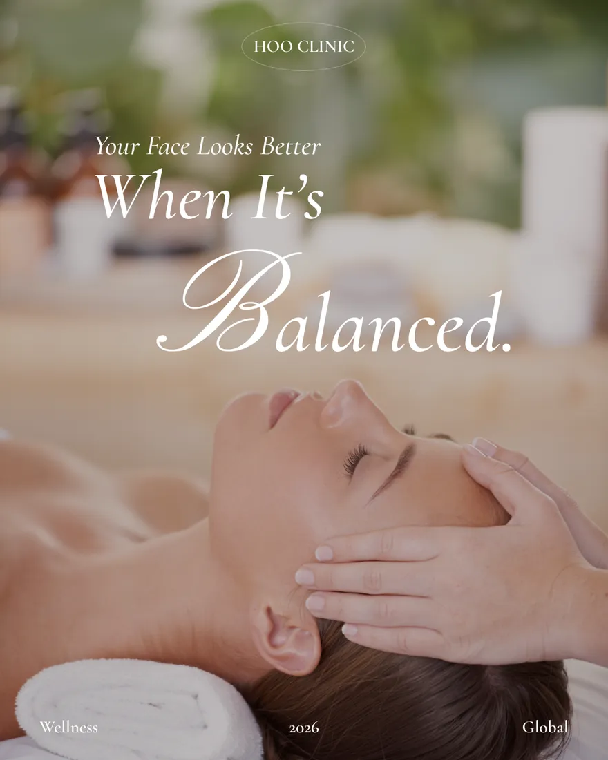 얼굴 균형 이미지 — Your Face Looks Better When It's Balanced
